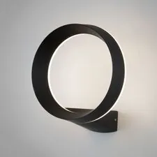 Elektrostandard a054933 1710 TECHNO LED / Светильник садово-парковый со светодиодами Ring чёрный