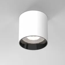 Elektrostandard a062929 Светильник потолочный светодиодный 25034/LED 10W 4200K белый/чёрный жемчуг