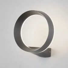 Elektrostandard a054932 1710 TECHNO LED / Светильник садово-парковый со светодиодами Ring серый