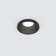 Elektrostandard a056022 15269/LED / Светильник встраиваемый 3W BK черный