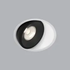 Elektrostandard a062942 25083/LED 6W 4200K белый/чёрный  / Встраиваемый светодиодный светильник