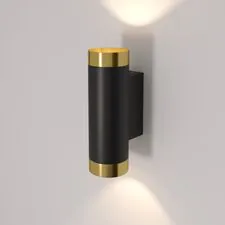 Elektrostandard a058982 Poli MRL 1016 Светильник настенный черный/золото