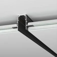 Elektrostandard a067504 Slim Magnetic Шинопровод встраиваемый под ГКЛ 9,5мм (черный) (2м) 85209/00
