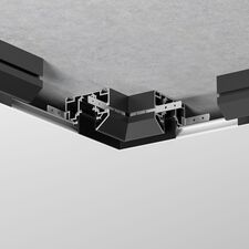 Elektrostandard a067414 Slim Magnetic Коннектор угловой внутренний для шинопровода в натяжной потолок 85204/00 (черный) 85205/00