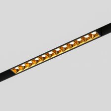 Elektrostandard a064529 Slim Magnetic Трековый светильник 12W 4000K Artas (чёрный/золото) 85103/01