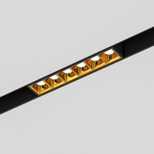 Elektrostandard a064528 Slim Magnetic Трековый светильник 6W 4000K Artas (чёрный/золото) 85101/01