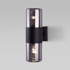 Elektrostandard a055636 35125/D / Светильник садово-парковый Roil чёрный/дымчатый плафон