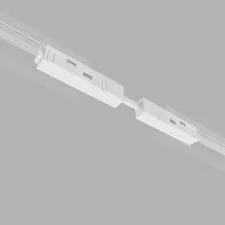 Elektrostandard a061246 Slim Magnetic Прямой коннектор и планка белый (1 шт.) 85096/00