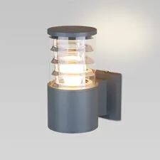 Elektrostandard a032623 1408 TECHNO / Светильник садово-парковый серый
