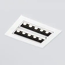 Elektrostandard a052482 9923 LED / Светильник встраиваемый 9923 LED 20W 4200K белый/черный