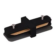 Elektrostandard a039599 TRC-1-1-I-BK / Соединитель электрический Коннектор прямой для однофазного шинопровода (черный) /
