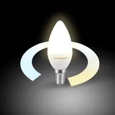 Elektrostandard a055924 BLE1438/ Светодиодная лампа Свеча Smart LED C37 Е14 5W 3300К-6500К CCT+DIM