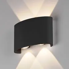 Elektrostandard a049672 1555 TECHNO LED / Светильник садово-парковый со светодиодами TWINKY DOUBLE чёрный