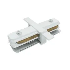 Elektrostandard a049557 TRCM-1-I-WH / Коннектор прямой для однофазного встраиваемого шинопровода (белый)