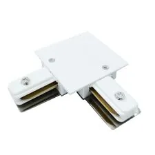 Elektrostandard a049559 TRCM-1-1-L-WH / Коннектор угловой для однофазного встраиваемого шинопровода (белый)
