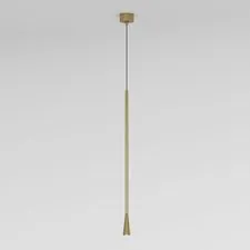 Elektrostandard a068613 50312 LED 7W 3000K / Светильник подвесной светодиодный / латунь