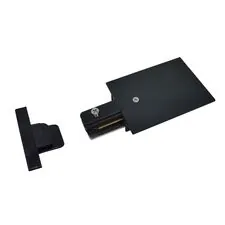 Elektrostandard a049562 TRPF-1-BK / Соединитель электрический Ввод питания и заглушка торцевая для однофазного встраиваемого шинопровода  (черный)