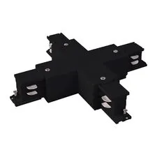 Elektrostandard a039509 TRC-1-3-X-BK / Соединитель электрический Коннектор X-образный для трехфазного шинопровода (черный) /