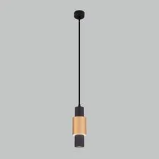 Eurosvet a051714 50204/1 LED / подвесной светильник / черный/матовое золото