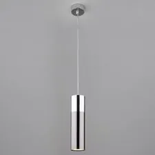 Eurosvet 00000084445 50135/1 LED / подвесной светильник хром/черный жемчуг