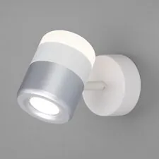Eurosvet a045465 20165/1 LED / настенный светильник / белый/серебро