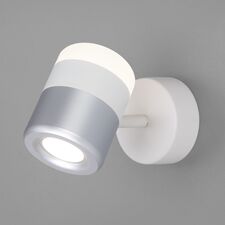 Eurosvet a045465 20165/1 LED / настенный светильник / белый/серебро
