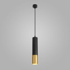 Eurosvet a055559 DLN108 GU10 / подвесной светильник / черный/золото