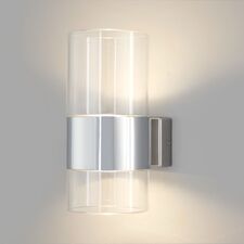 Eurosvet a062085 40021/1 LED настенный светильник хром/прозрачный