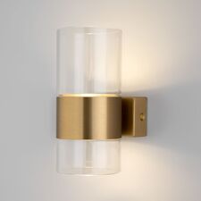 Eurosvet a062083 40021/1 LED настенный светильник латунь/прозрачный