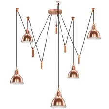 Lightstar 761053 Люстра ACROBATA 5х40W E14 РОЗОВОЕ ЗОЛОТО
