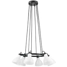 Lightstar 761160 Люстра ACROBATA 6х40W E14 ЧЕРНЫЙ/БЕЛЫЙ