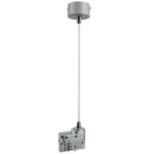 Lightstar 504299 Подвесное питание BARRA 1,5 м для трехфазного трека СЕРЫЙ