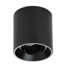 Lightstar 051007 Светильник PVC BINOCO UNO GU10 ЧЕРНЫЙ
