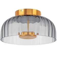 Lightstar 809061 Люстра CELESTA LED 1х12W 600LM ЗОЛОТО/ДЫМЧАТЫЙ 3000K
