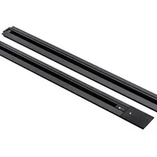 Lightstar 501028 Трек 2-контакт 1-фазный встраиваемый BARRA2м, ЧЕРНЫЙ МАТОВЫЙ (питание и заглушка в комплекте)
