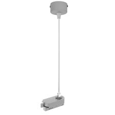 Lightstar 502199 Подвесное питание BARRA 1,5 м для однофазного трека СЕРЫЙ
