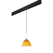 Lightstar PRO810023 Светильник д/1-фазн трека AGOLA 1х40W E14 ХРОМ/ЯНТАРЬ/ЧЕРНЫЙ (810023+595007)