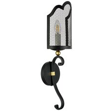 Lightstar 744617 Бра CASTELLO 1х40W E14 ЧЕРНЫЙ/ЗОЛОТО