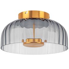 Lightstar 809061 Люстра CELESTA LED 1х12W 600LM ЗОЛОТО/ДЫМЧАТЫЙ 3000K