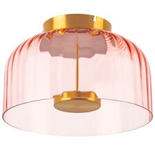 Lightstar 809062 Люстра CELESTA LED 1х12W 600LM ЗОЛОТО/РОЗОВЫЙ 3000K