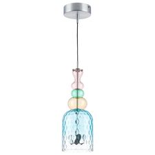 Lightstar 814002 Люстра BELLE LED 1х8W 400LM АЛЮМИНИЙ/МУЛЬТИКОЛОР 3000K