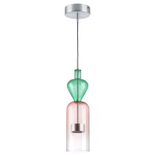 Lightstar 814004 Люстра BELLE LED 1х8W 400LM АЛЮМИНИЙ/МУЛЬТИКОЛОР 3000K