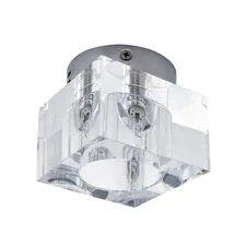 Lightstar 160204-G9 Светильник CUBO CR ХРОМ/ПРОЗРАЧНЫЙ