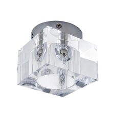 Lightstar 160204-G9 Светильник CUBO CR ХРОМ/ПРОЗРАЧНЫЙ