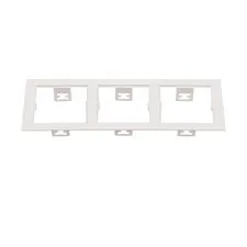 Lightstar 214536 Рамка DOMINO Triple QUADRO MR16 БЕЛЫЙ