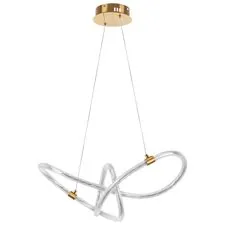 Lightstar 737503 Люстра CORINTO 35W LED 3007LM 360G ЗОЛОТО DIM 3000-6000K