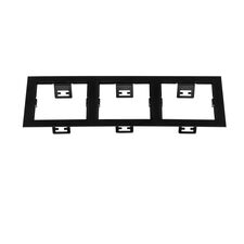 Lightstar 214537 Рамка DOMINO Triple QUADRO MR16 ЧЕРНЫЙ