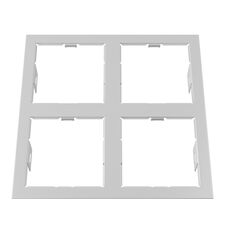 Lightstar 214546 Рамка DOMINO QUADRO 2х2 MR16 БЕЛЫЙ