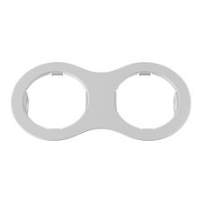 Lightstar 214626 Рамка DOMINO Double ROUND МR16 БЕЛЫЙ