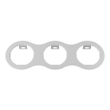 Lightstar 214636 Рамка DOMINO Triple ROUND МR16 БЕЛЫЙ